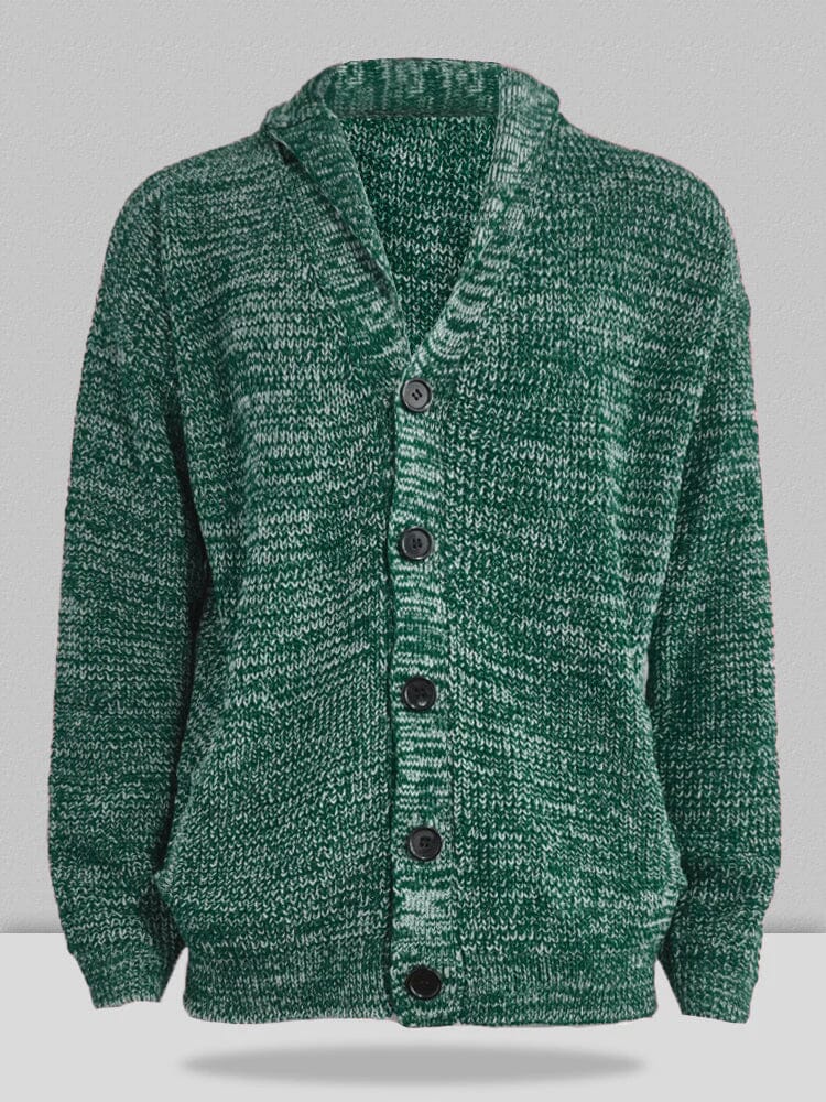 Trui met Rits Effen Kleur Slim Fit – Rienk