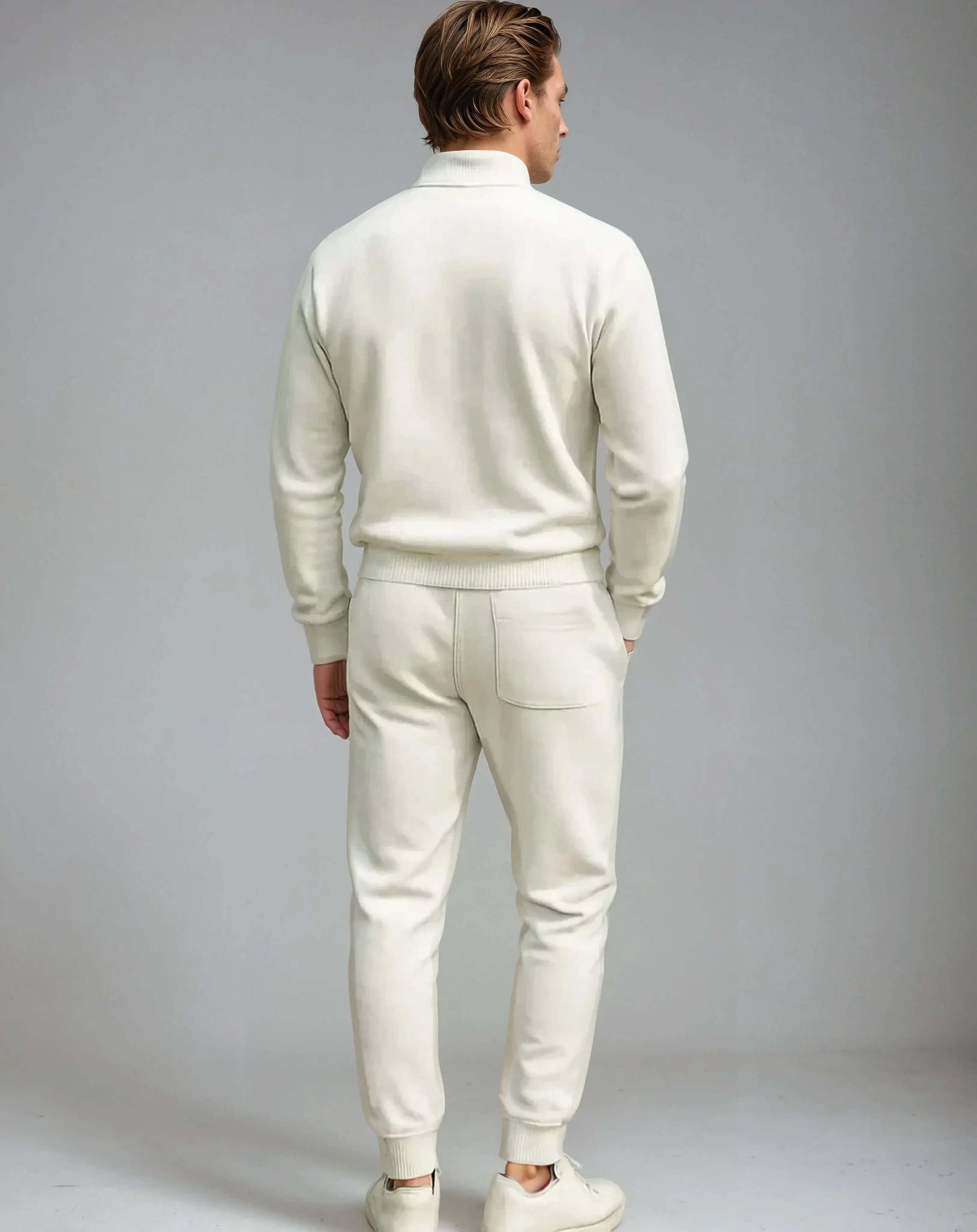 Joggingpak Katoen Halve Rits Comfortabel – Cezar