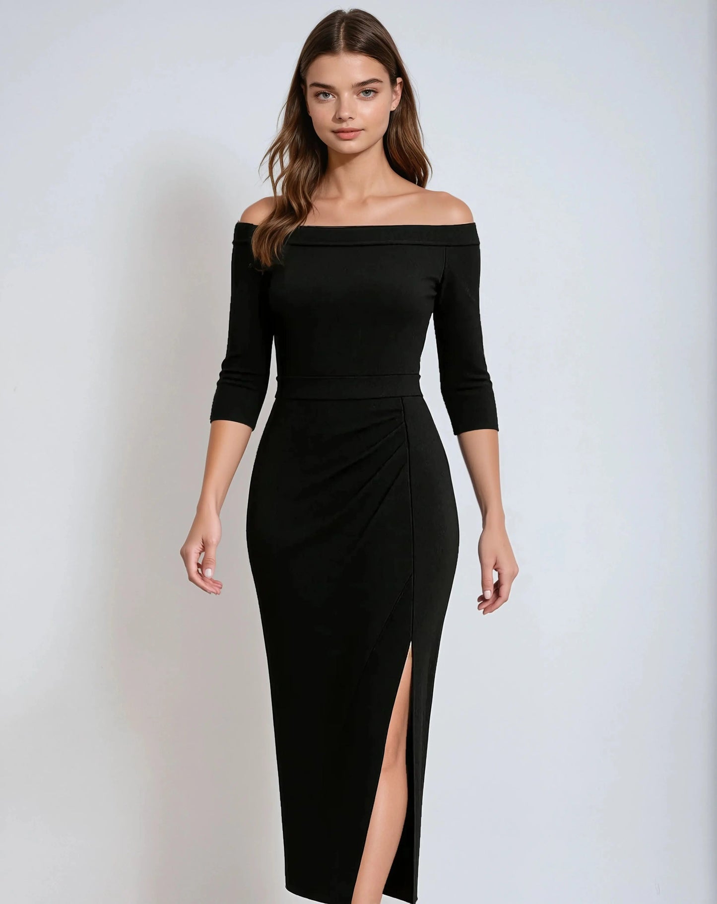 Glitter Jurk Korte Mouwen Elegant Design – Charmie