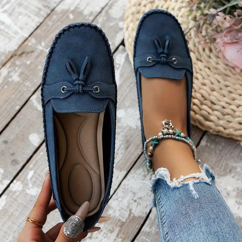 Loafers met Strikdetail en Flexibele Zool – Ulyssa