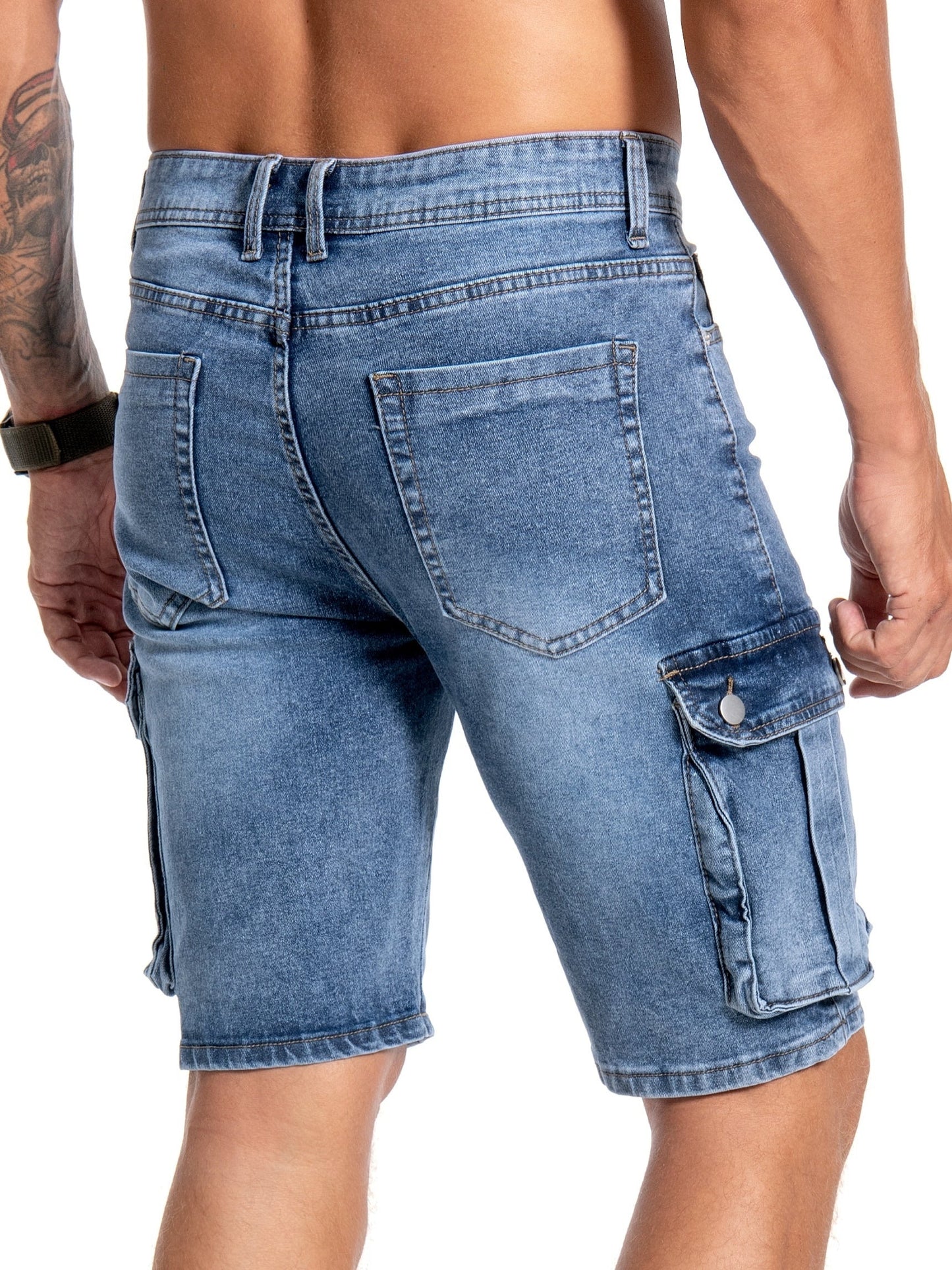Denim Shorts Comfortabele Pasvorm – Welsey