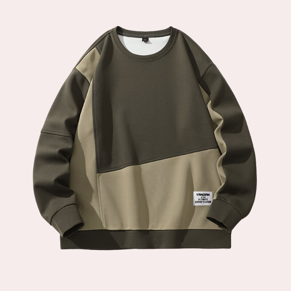 Casual Trui Gelaagd Modern Ontwerp – Menno