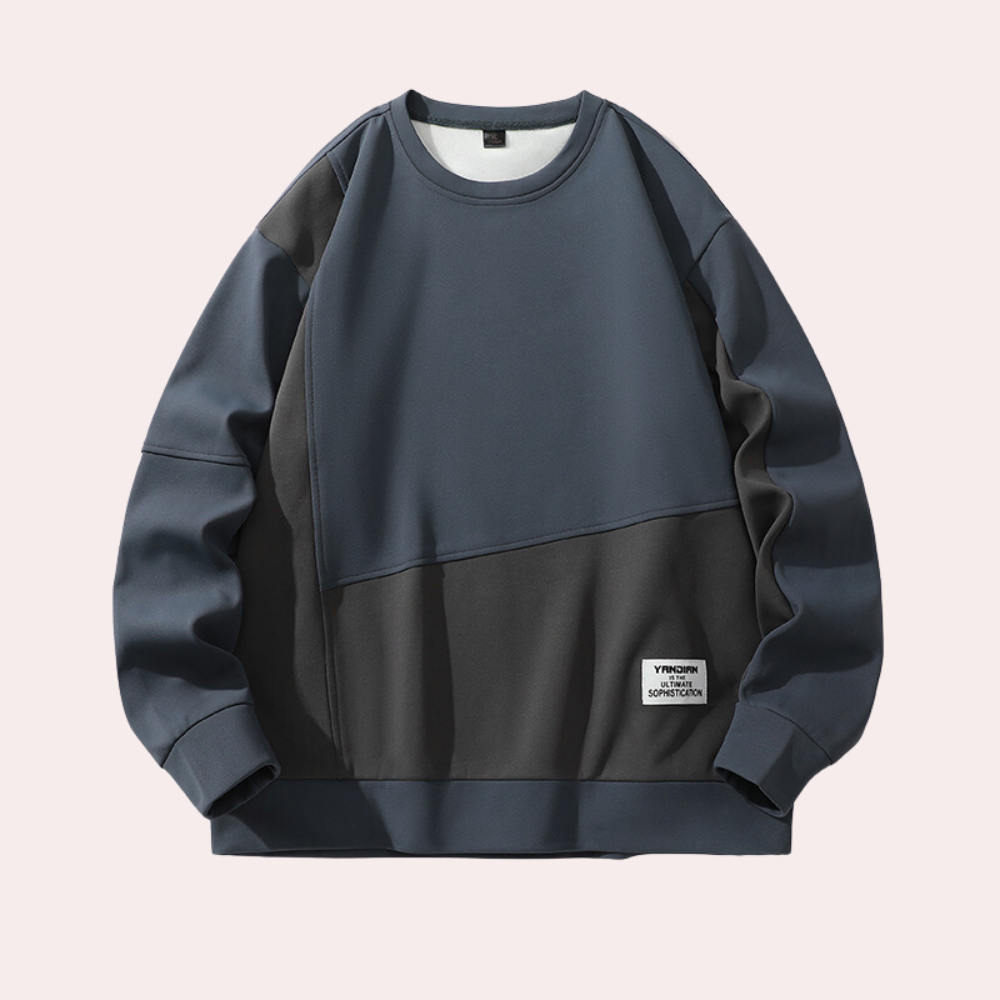 Casual Trui Gelaagd Modern Ontwerp – Menno