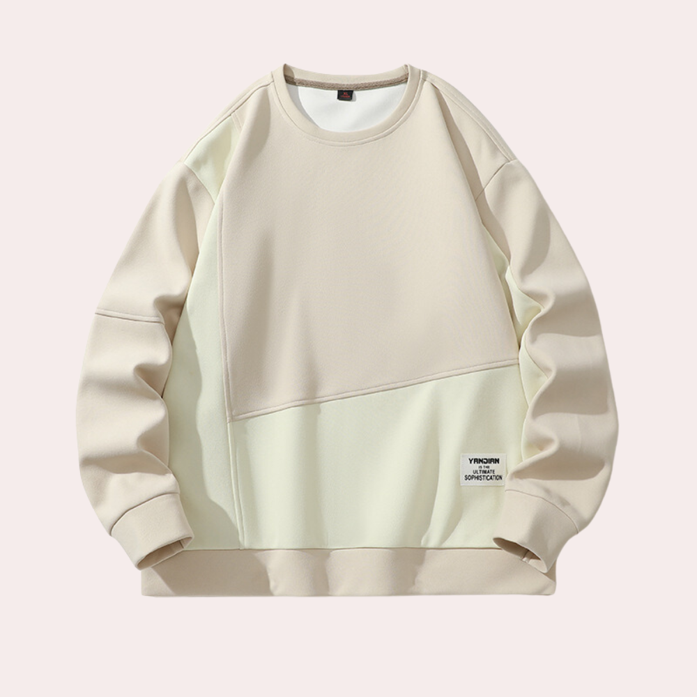 Casual Trui Gelaagd Modern Ontwerp – Menno