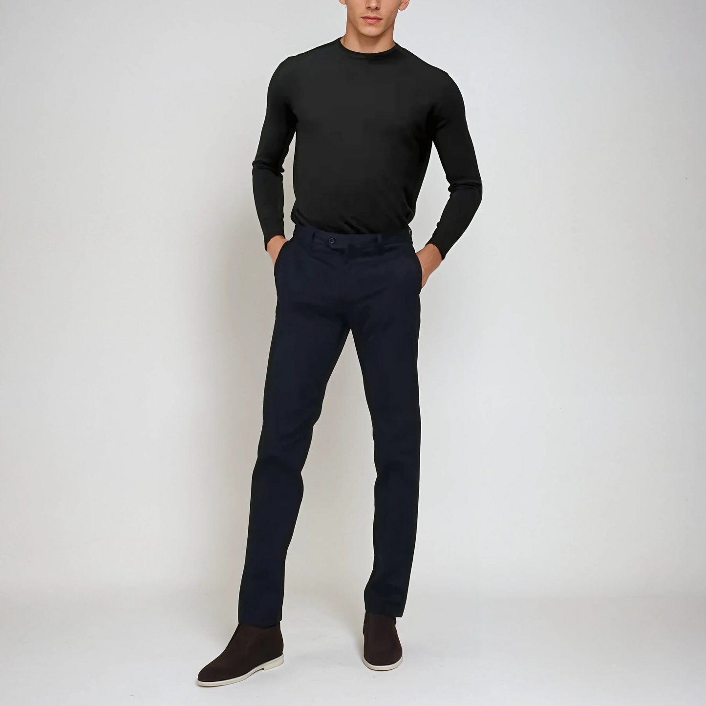 Suède Loafers Comfortabel Profond Bruin – Noud