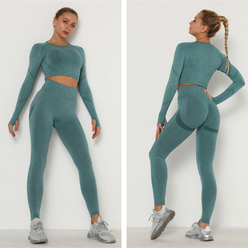 Tweedelig Sport Set Comfortabele Pasvorm – Elisse