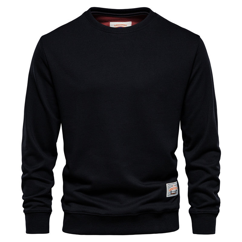 Casual Sweatshirt Lange Mouwen Relaxte Fit – Sjaak