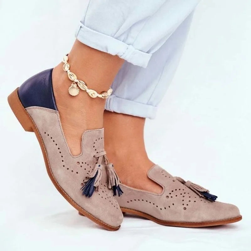 Loafers Twee-kleurig met Kwastjes – Marlies