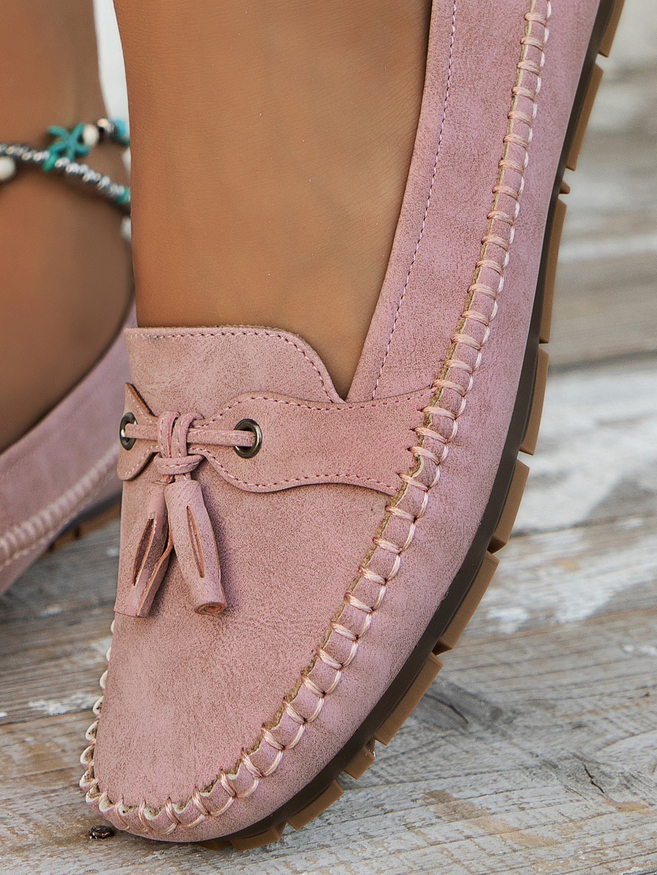 Loafers met Strikdetail en Flexibele Zool – Ulyssa