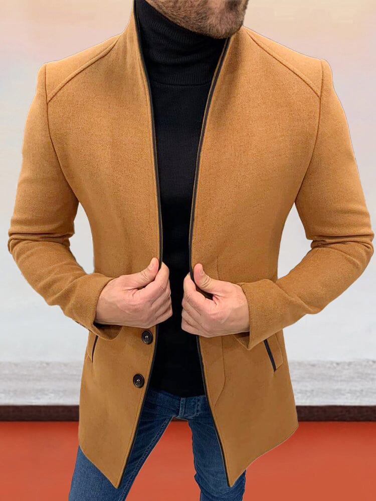 Tweed Jas Enkelsluiting Stijlvol – Tjapko