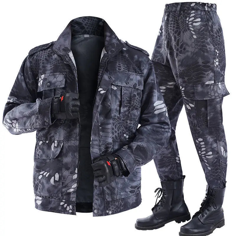 Camouflage Werkpak Duurzaam & Beschermend – Gerrit