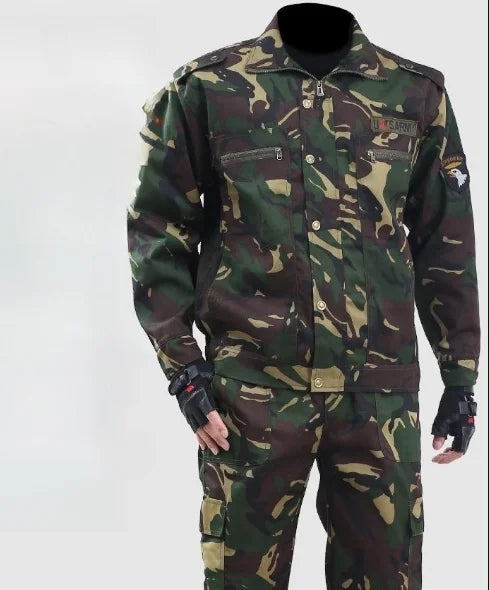 Camouflage Werkpak Duurzaam & Beschermend – Gerrit
