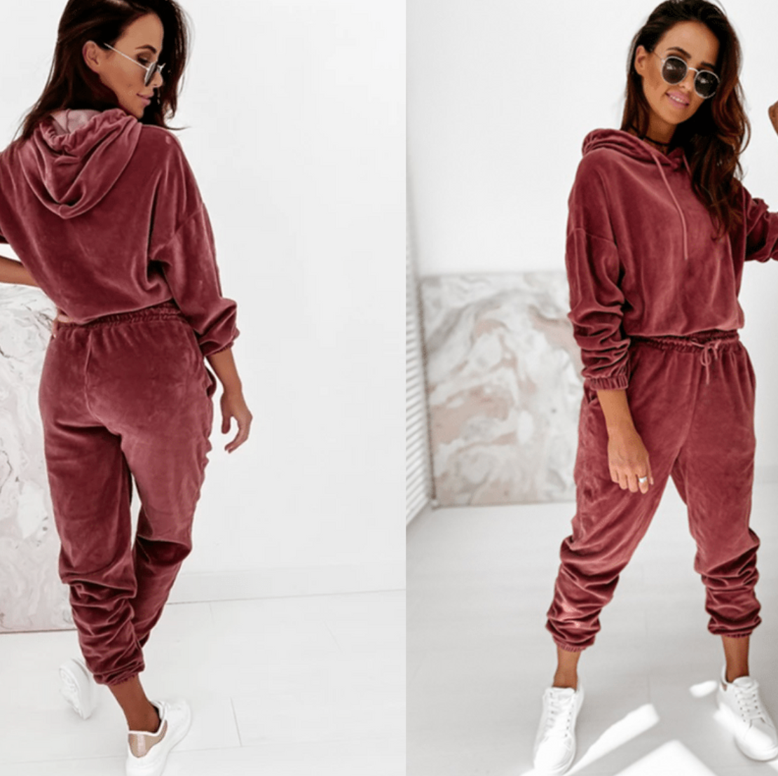 Fluwelen Trainingspak Stoer en Comfortabel – Norisse