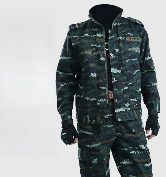 Camouflage Werkpak Duurzaam & Beschermend – Gerrit