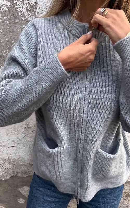 Vest Comfortabel Zacht Gebreid – Rowan