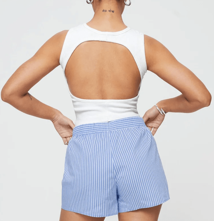 Lichtgewicht Gestreepte Shorts – Comfortabel & Stijlvol – Maddie