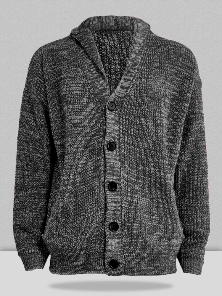Trui met Rits Effen Kleur Slim Fit – Rienk