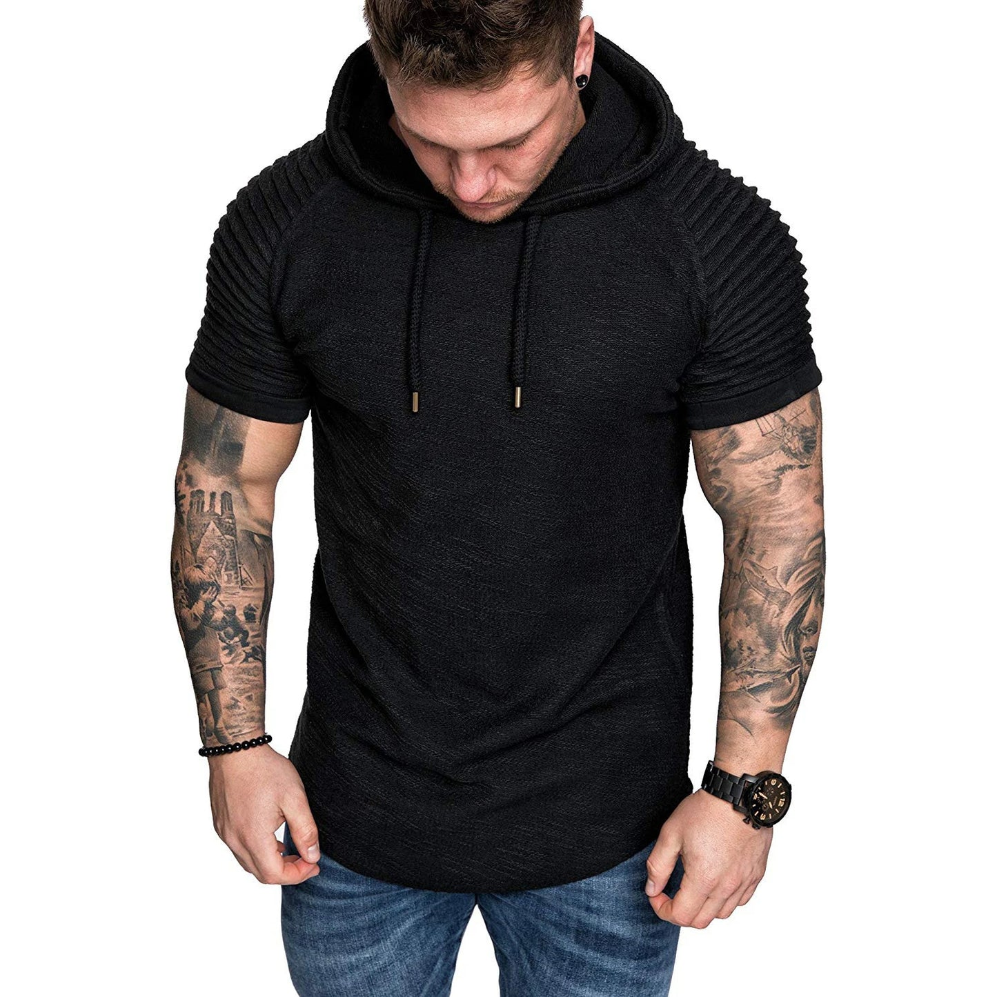 Korte Mouwen Hoodie - Jacob