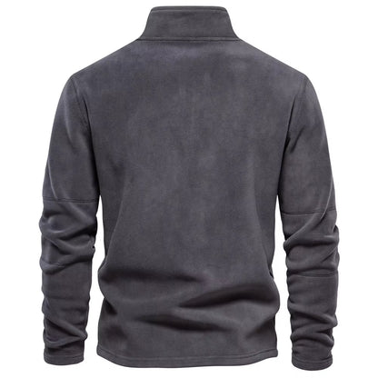 Heren Dikke Fleece Sweatshirt half zip - Simon