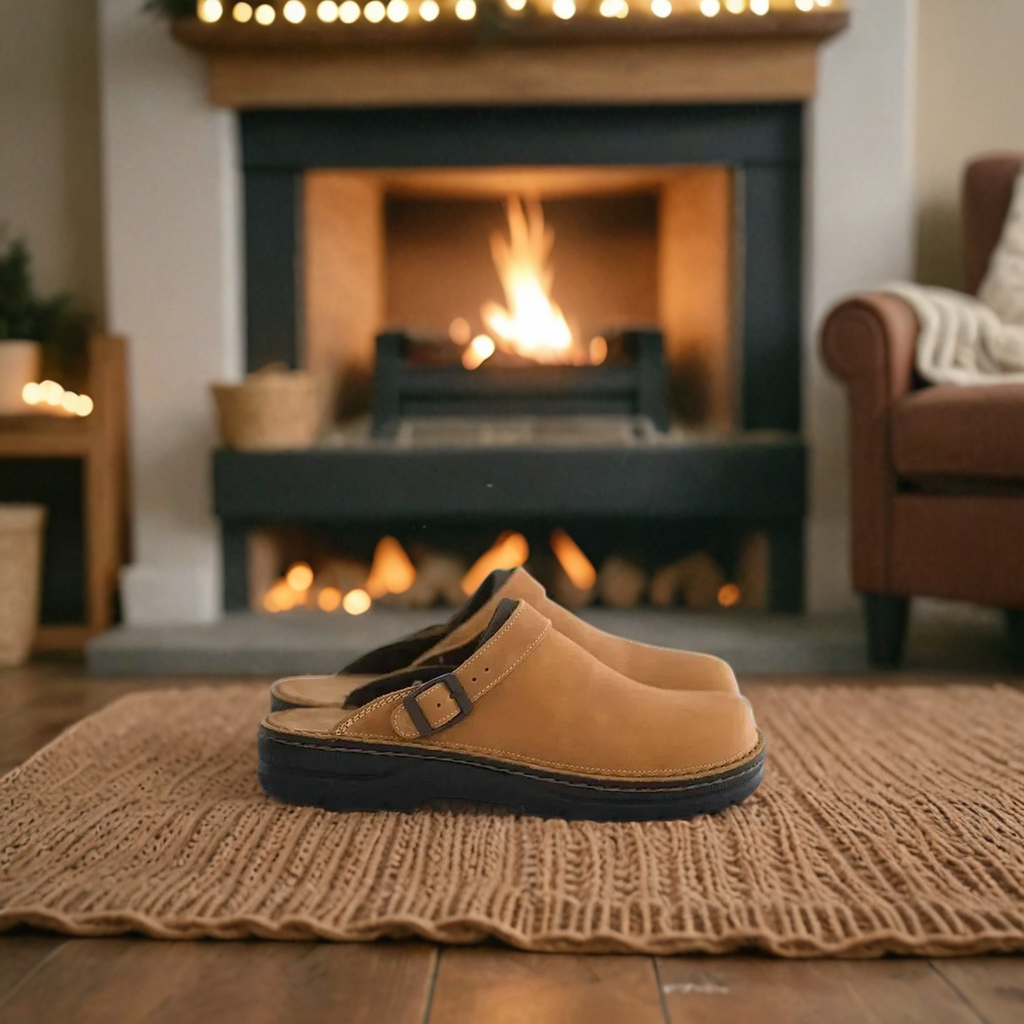 Ortho Clogs Suède Instappers Comfortabel – Lottie