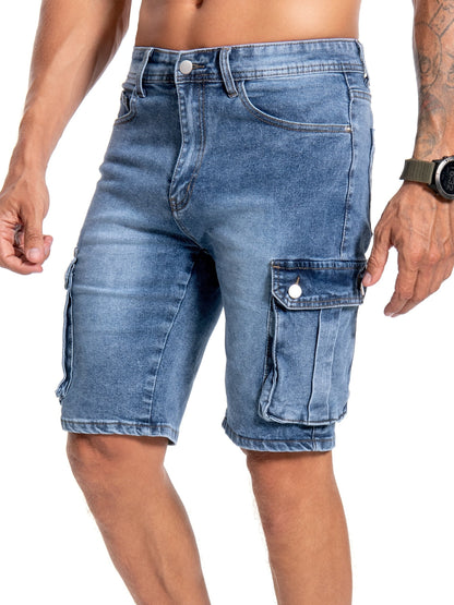 Denim Shorts Comfortabele Pasvorm – Welsey