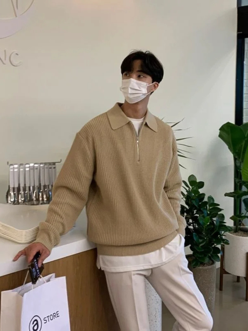 Oversized Trui Comfortabel Zacht Materiaal – Zachary