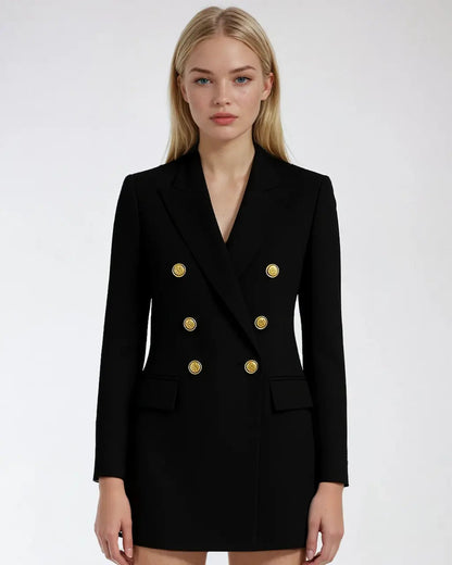 Blazer Stijlvol Polyester Lange Mouwen – Rizza
