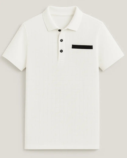 Polo Katoenmix Met Knoopsluiting – Kelvin