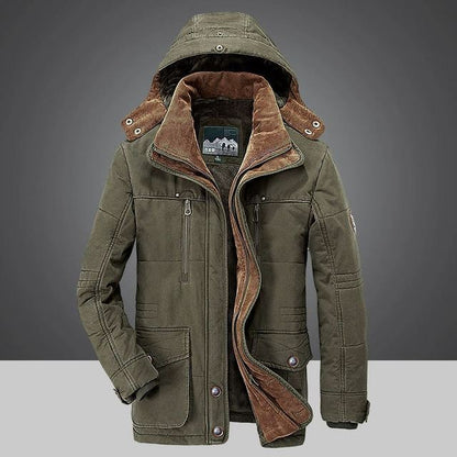 Winddichte parka winterjas zakken outdoor heren - Thorne