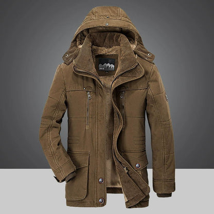 Winddichte parka winterjas zakken outdoor heren - Thorne