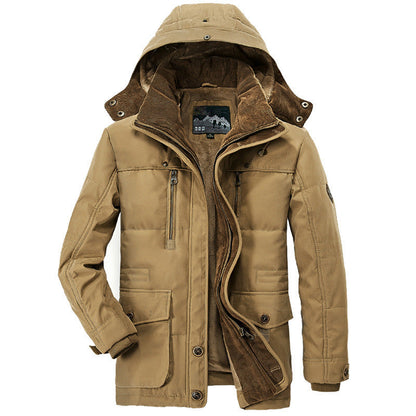 Winddichte parka winterjas zakken outdoor heren - Thorne