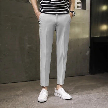 luxe straight pantalon heren - Rogier