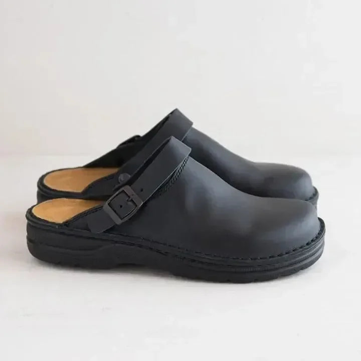 Ortho Clogs Suède Instappers Comfortabel – Lottie