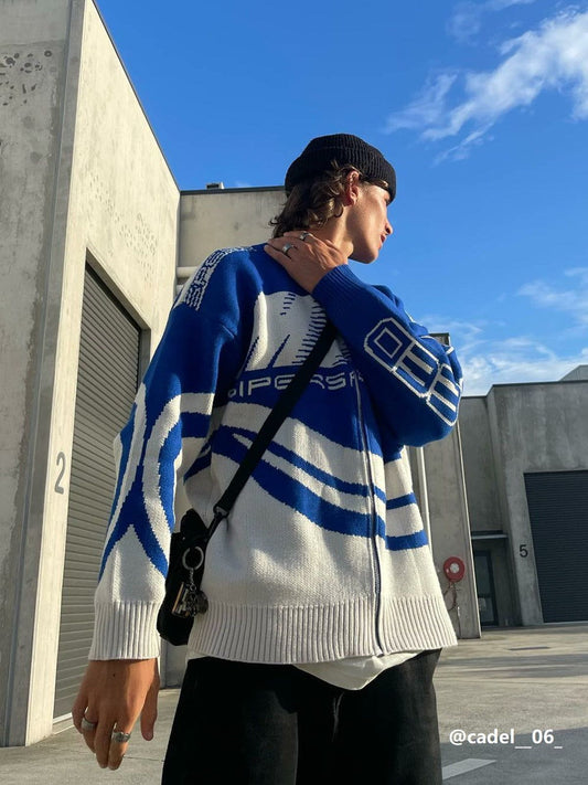 Cardigan Racinglook Comfortabel en Stijlvol – Maxine