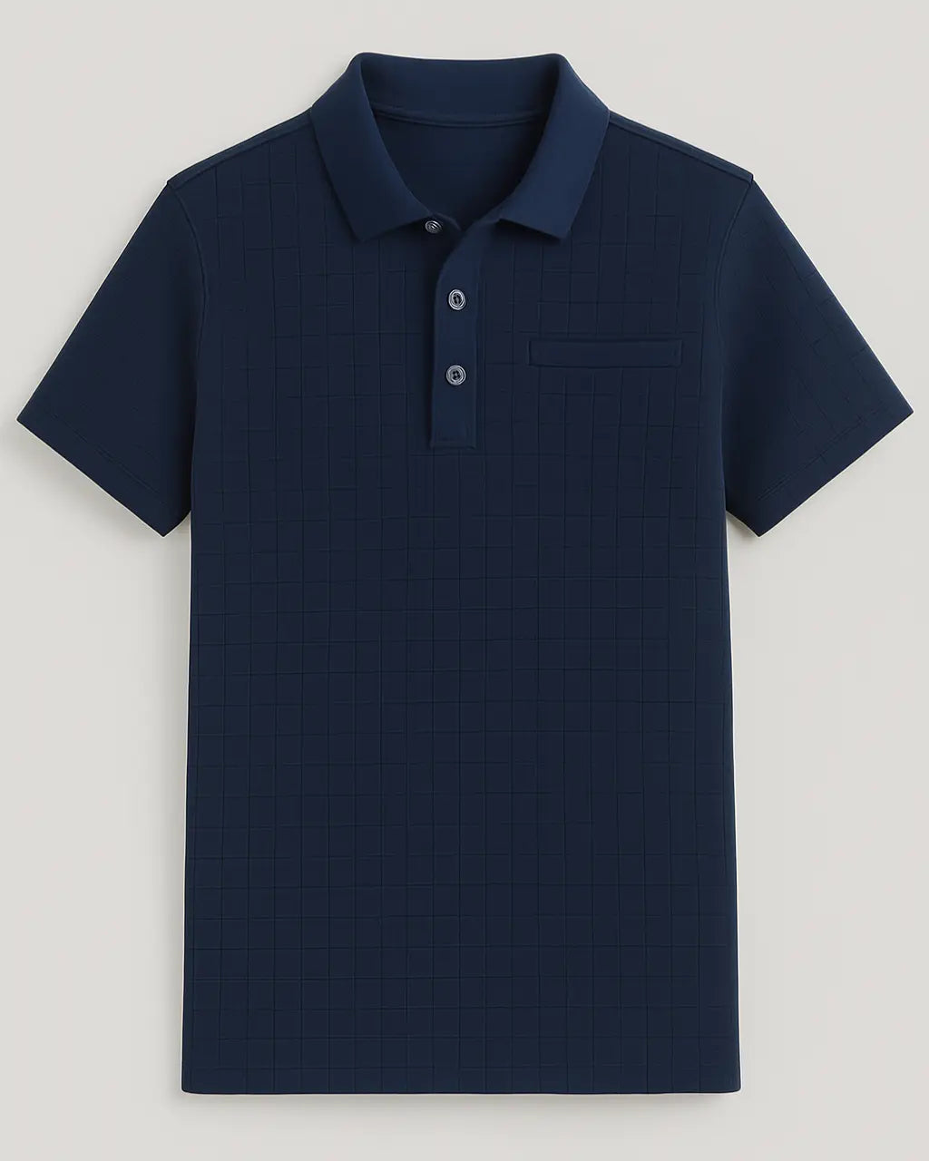 Polo Katoenmix Met Knoopsluiting – Kelvin