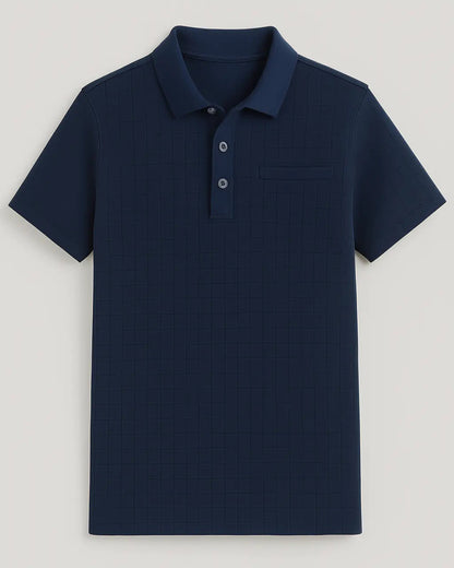 Polo Katoenmix Met Knoopsluiting – Kelvin