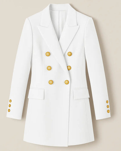 Blazer Stijlvol Polyester Lange Mouwen – Rizza