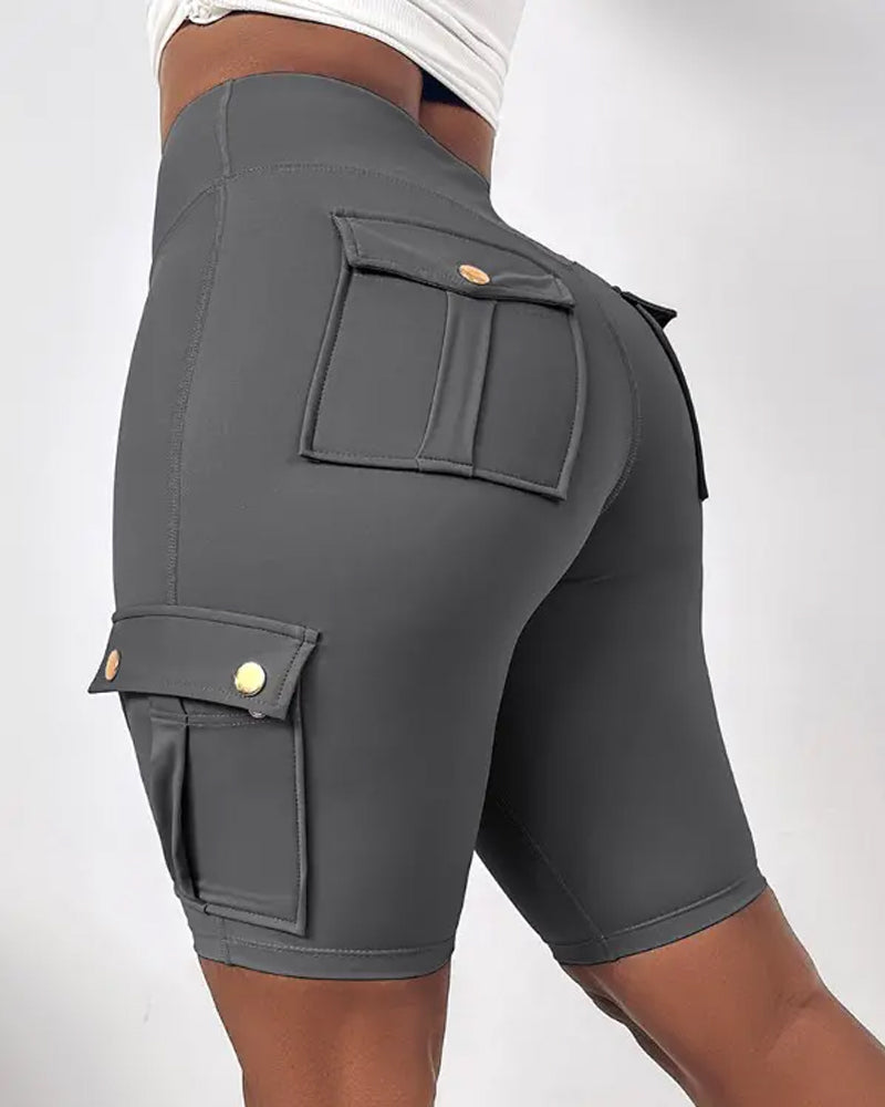 Hoge Taille Shorts Elegante Stijl – Jolly
