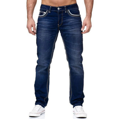 robuuste casual denim broek heren - Lars