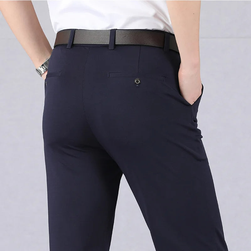 Slim fit chino heren- Bas