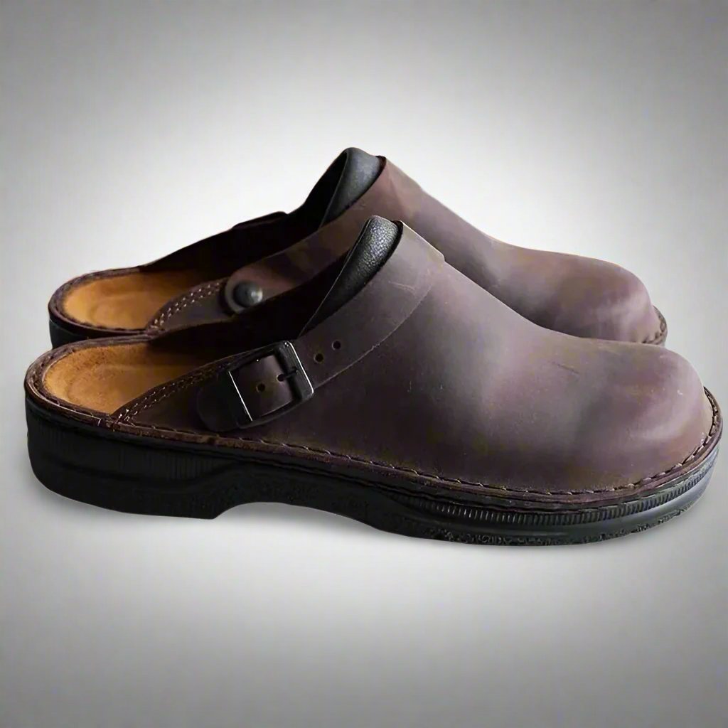 Ortho Clogs Suède Instappers Comfortabel – Lottie
