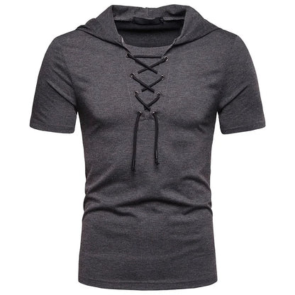 Comfortabel geveterd T-shirt - Gordon