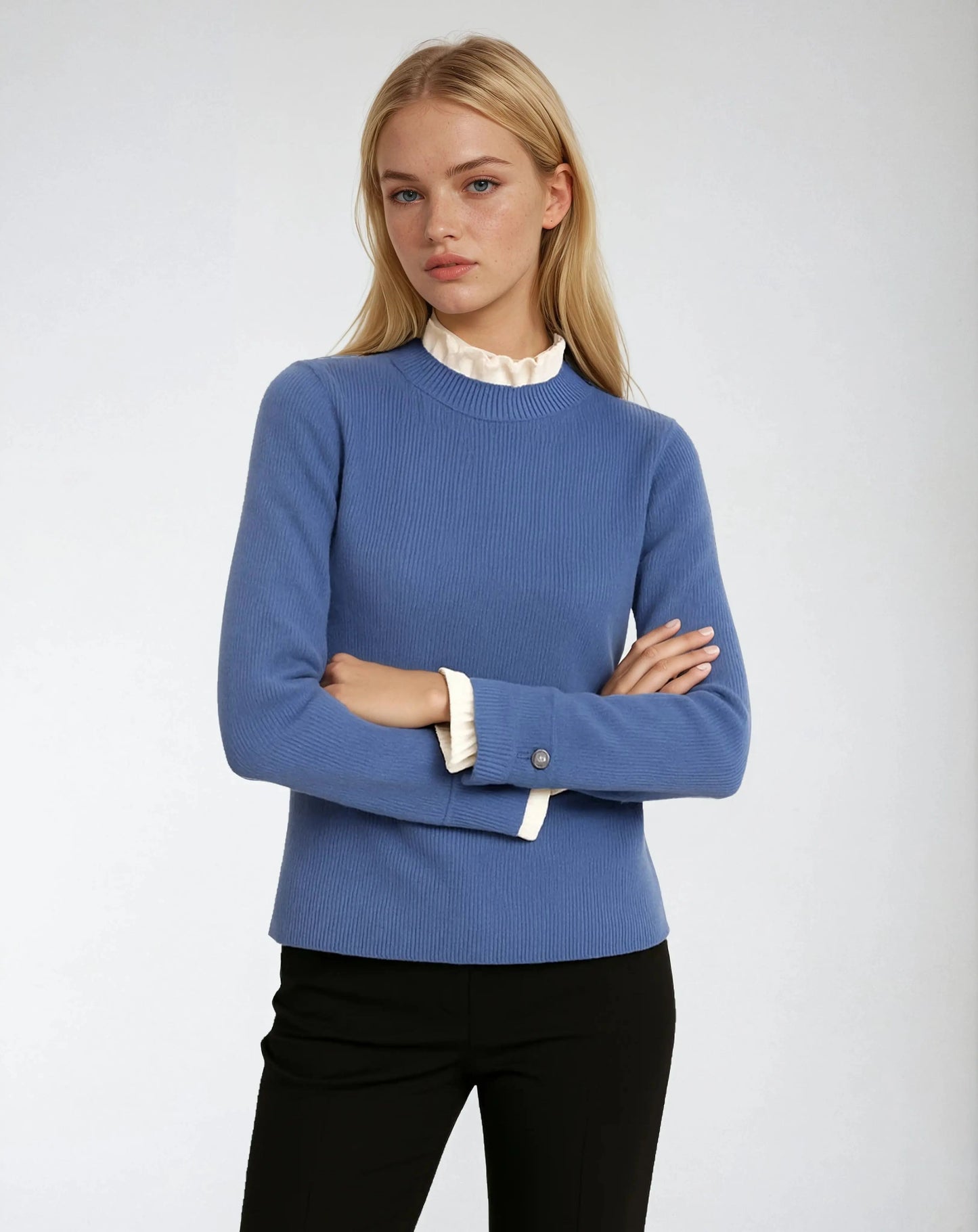 Trui Metallicgaren Met Col – Faith