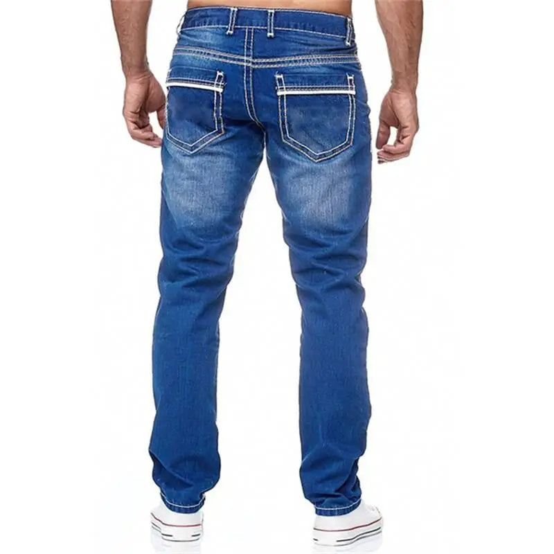 robuuste casual denim broek heren - Lars