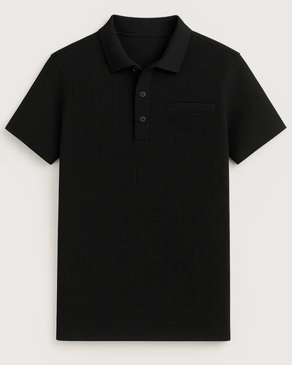 Polo Katoenmix Met Knoopsluiting – Kelvin