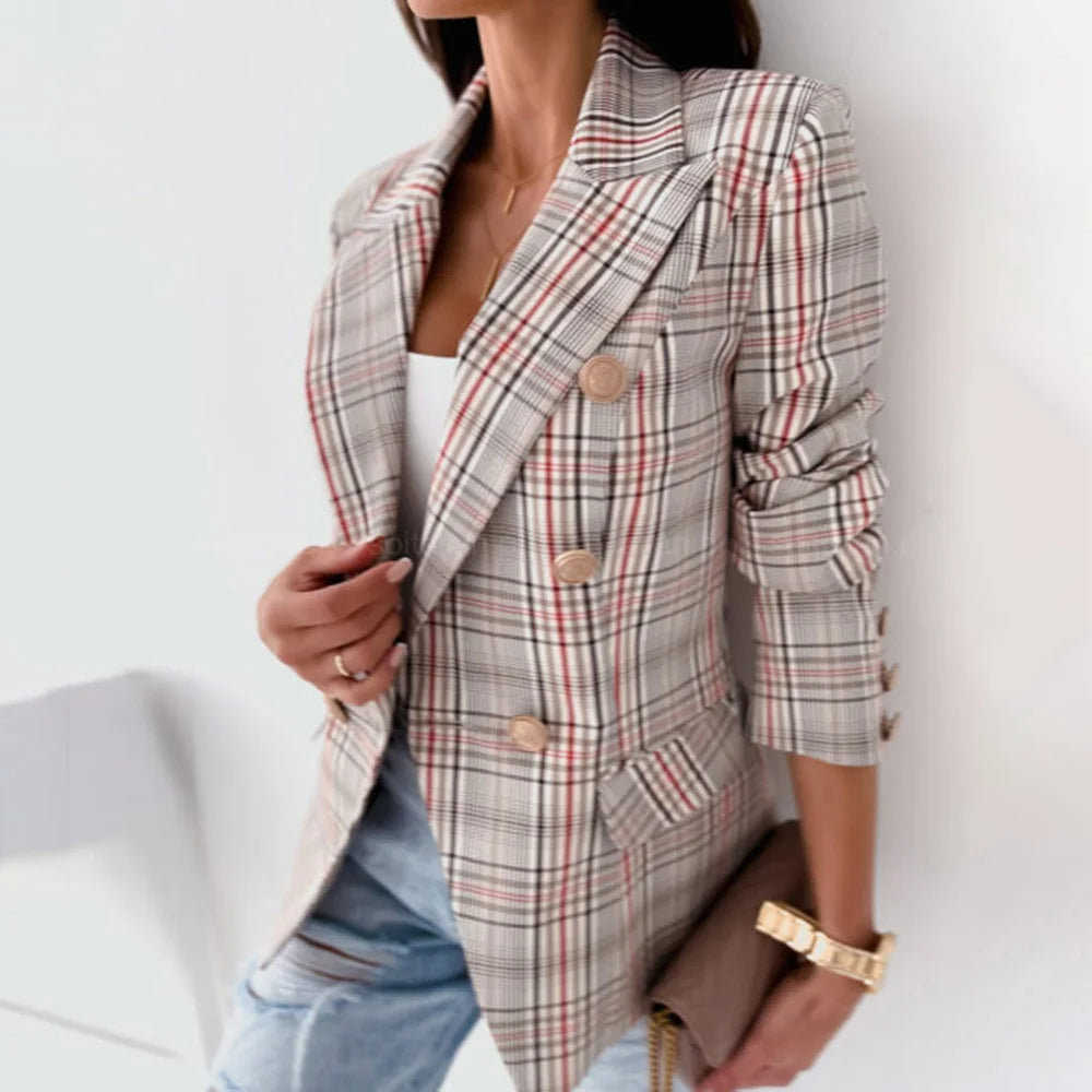 effen blazer lange mouw - Sara