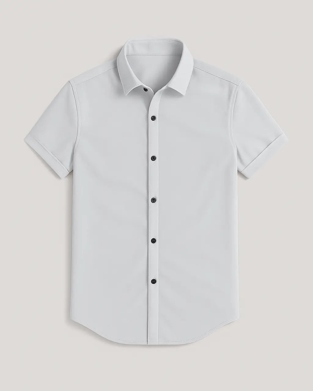 T-shirt Polyester Met Knoopsluiting – Pierre