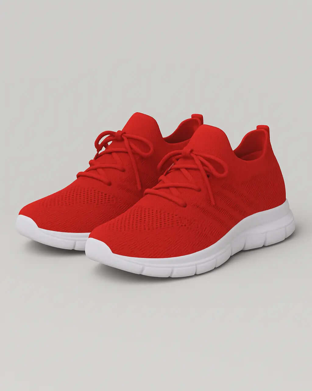 Mesh Veterschoenen Comfortabele Platte Zool – Alexie