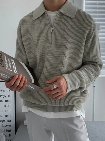 Oversized Trui Comfortabel Zacht Materiaal – Zachary