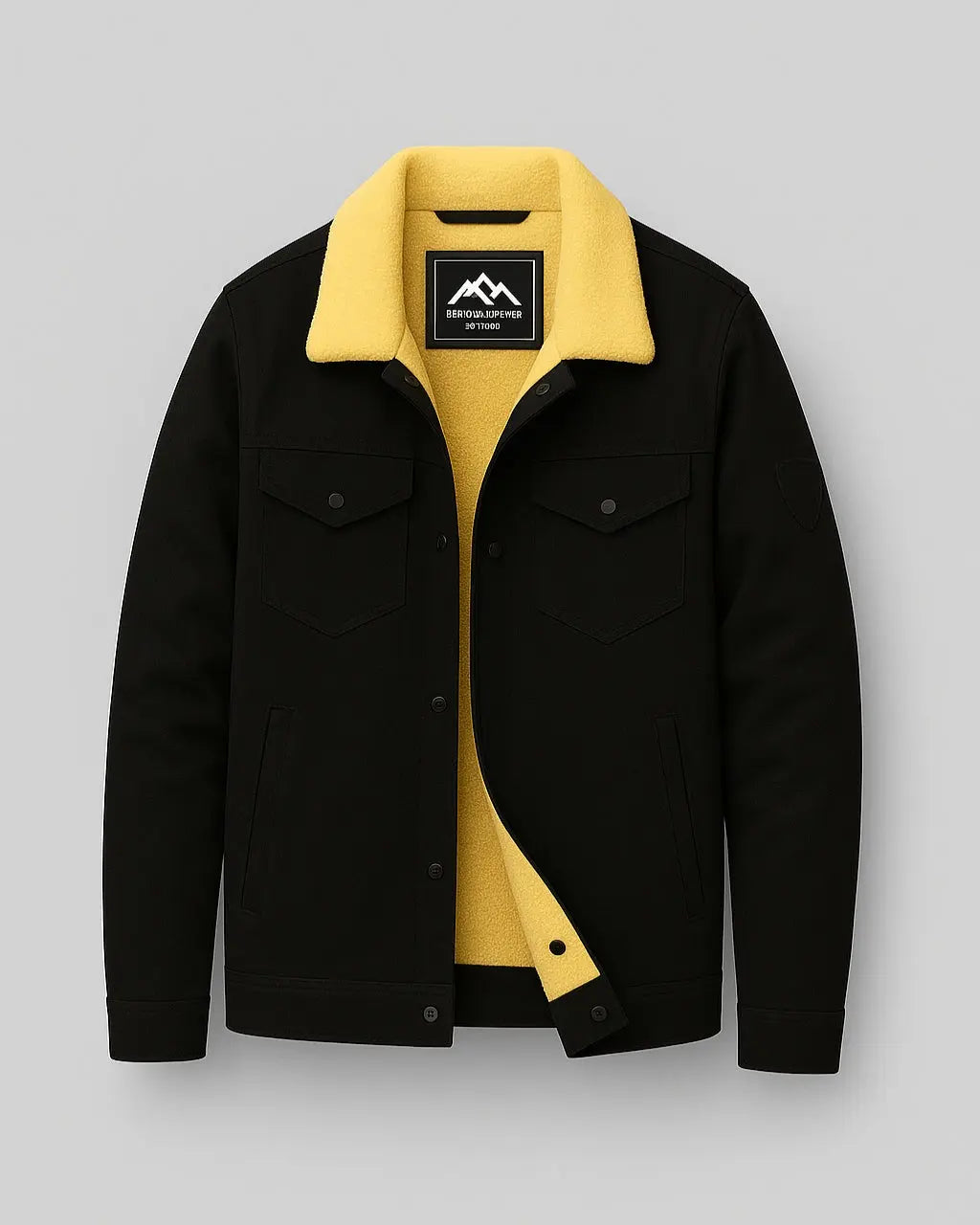 Bomberjack Polyester Met Knoopsluiting – Justine